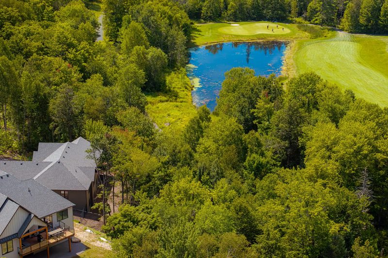 Deerhurst Highlands Golf Course beside the new homes, Huntsville